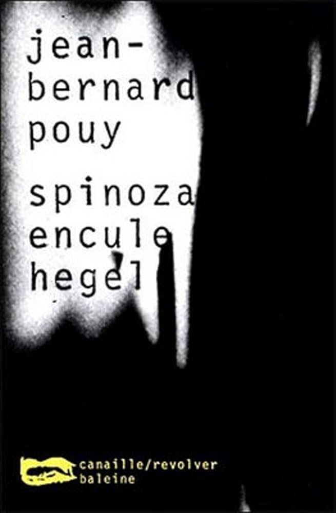 Cover art Spinoza encule Hegel