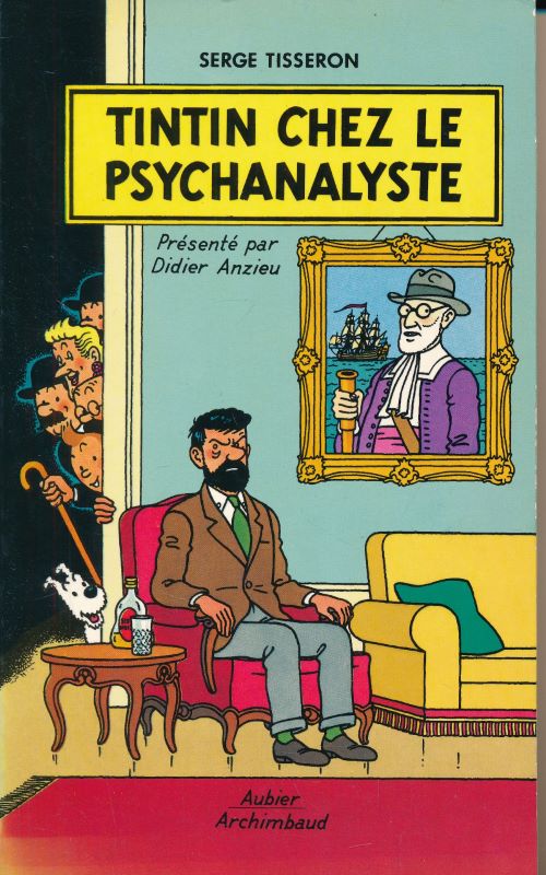 Cover art Tintin chez le Psychanalyste